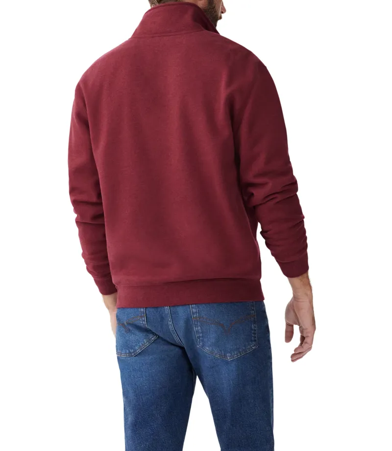 RM Williams Mulyungarie Jumper Burgundy-3